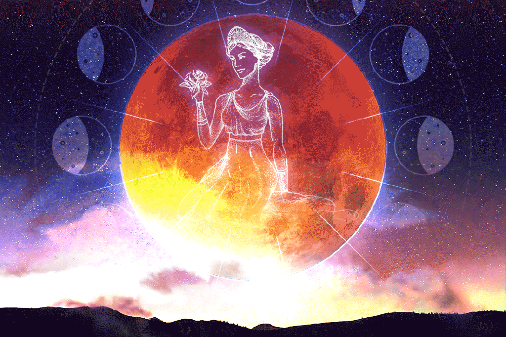 2025 Eclipse the lunar moon of the full blood worm in the virgin: suggest the chaos