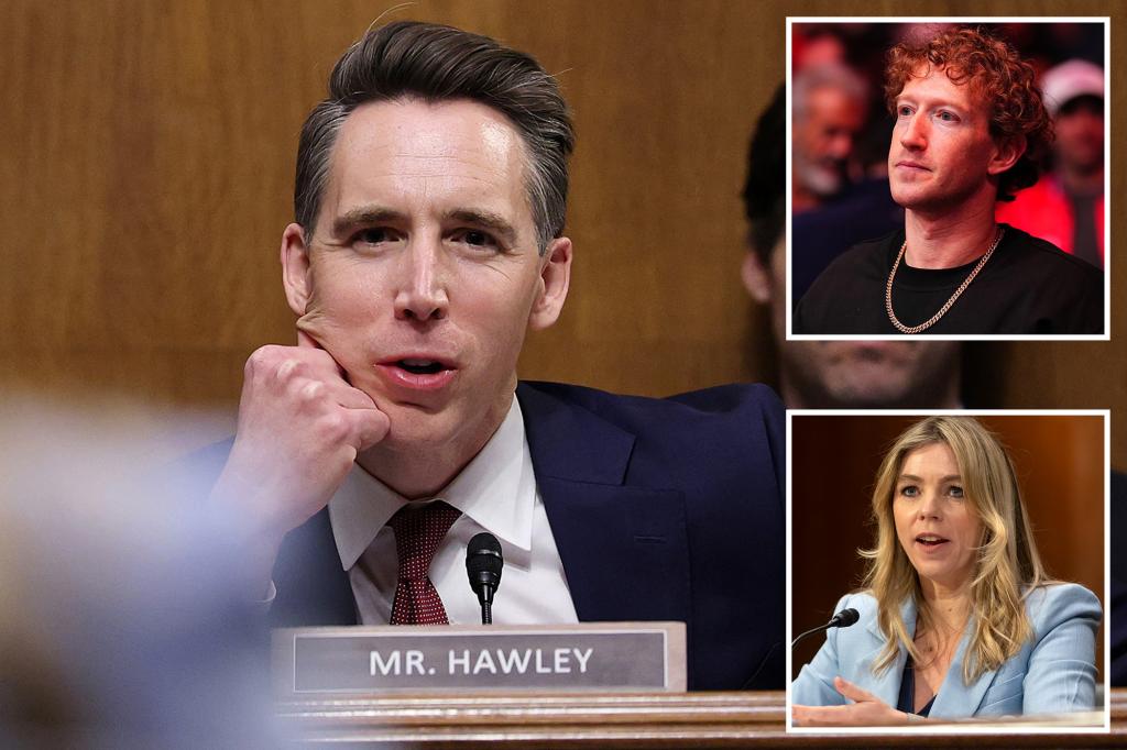 Sen. Hawley requires Zuckerberg to testify on Meta Whistlebower China claims: 'Sold our country's security'