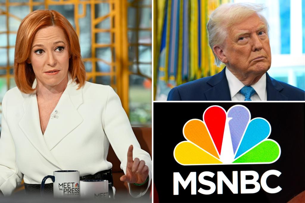 MSNBC host Jen Psaki makes stunning acceptance about Trump's liberal network coverage