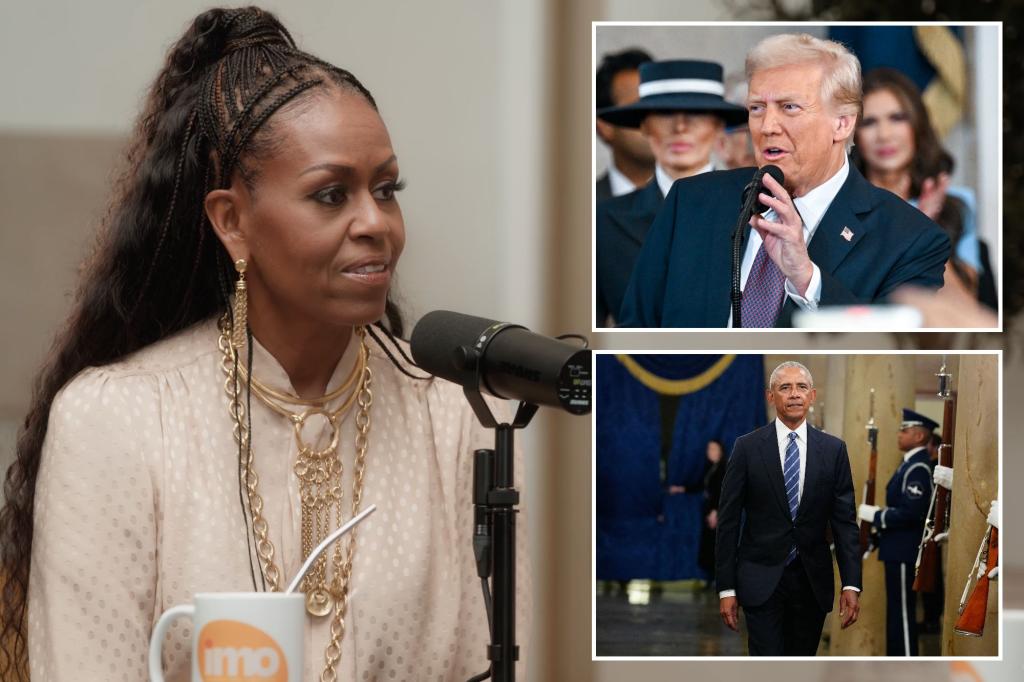 Michelle Obama reveals why she overlooked Trump's inauguration: 'Difficult thing to me to do'