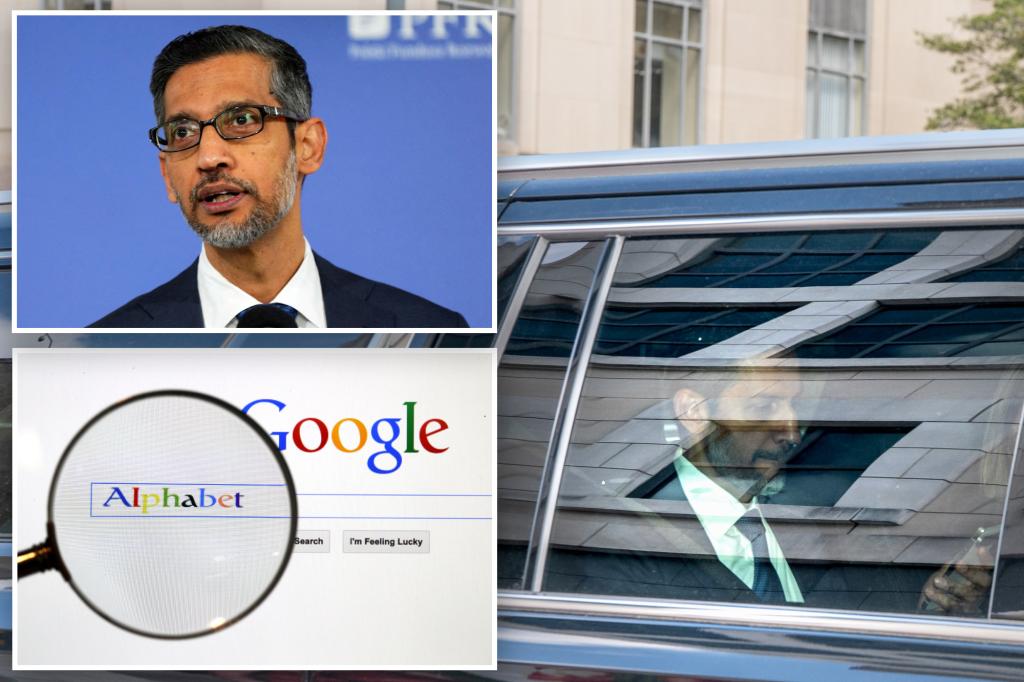Google General Director Sundar Pichai proves extraordinary 'remedies' doj would cause 'many unintentional consequences'