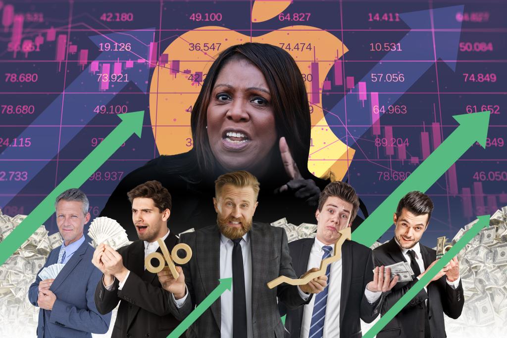 Apple buying rage before the fee pause raises the eyebrows - but Lettitia James has only the armorers for Trump