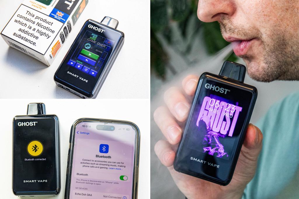 'Smart Vapes' collided to target children with integrated video games, telephone features: 'is a trap of behavior'