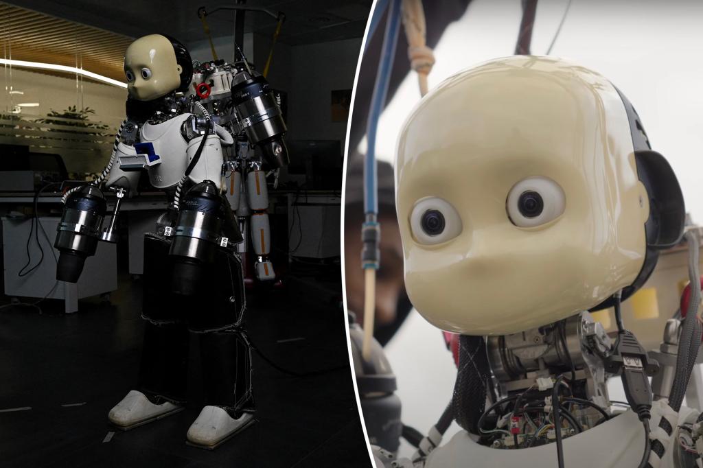 Flight 'Face Robot for Children' is the first of his kind-and is bothering people: 'What are we doing fk us!?