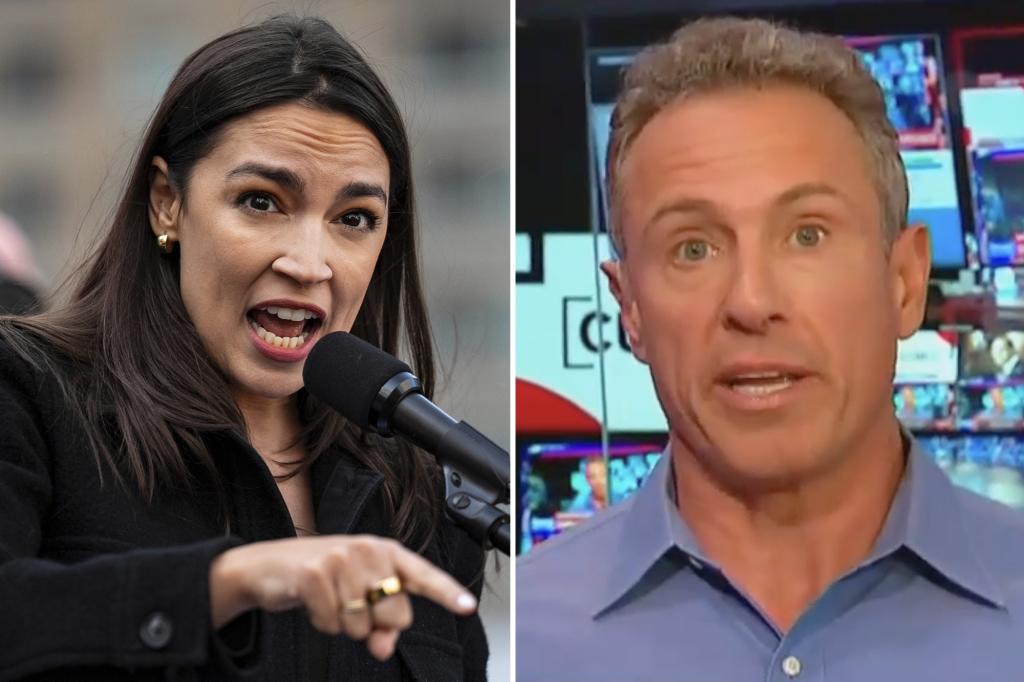 Chris Cuomo i Newsnation amazed by strong surveys of the AOC Democrat: 'Murder of its Party'
