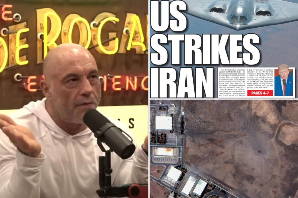 Joe Rogan says Maga 'Too Separated' over Trump Strikes in Iran: 'They voted without war'