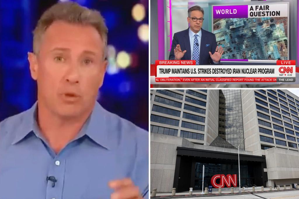 Chris Cuomo rips CNN on the report on Iran Strike Intel: 'Trying hard to compete with these bros pod'
